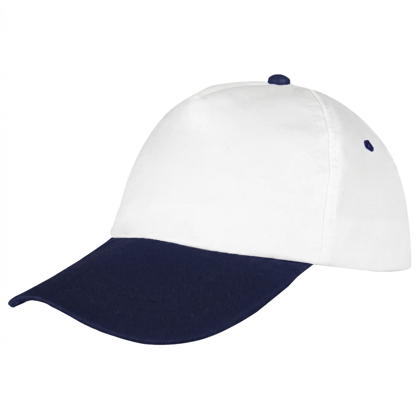 PAPATYA BEYAZ-LACİVERT POLYESTER ŞAPKA