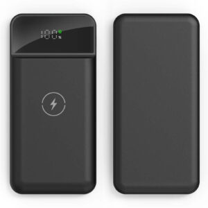 ÜZÜMLÜ 10.000 MAH SİYAH WIRELESS POWERBANK