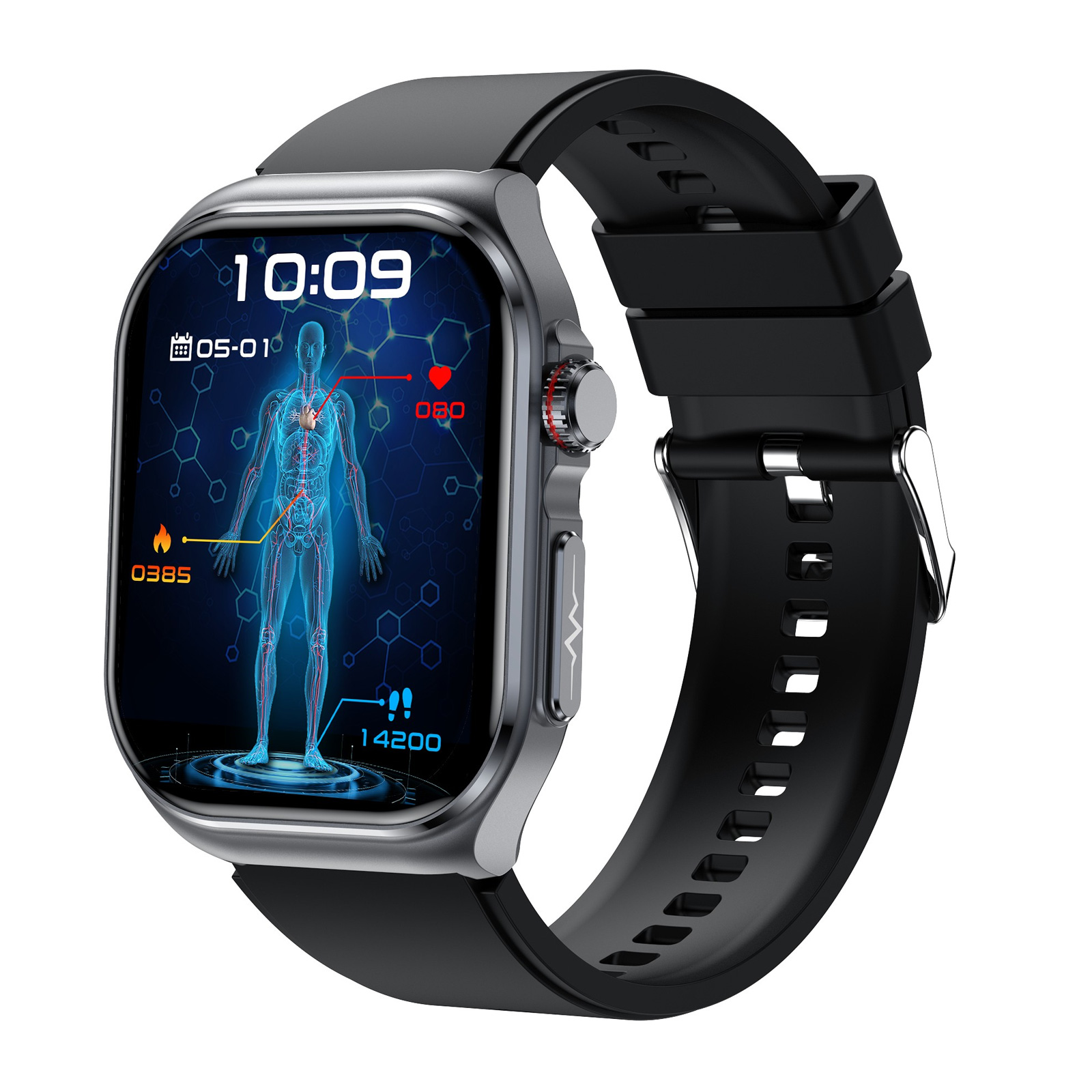 RİTİM SİYAH AKILLI KOL SAATİ 1 RİTİM SİYAH AKILLI KOL SAATİ