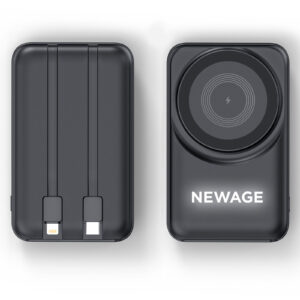 KÜÇÜKLER 10.000 MAH SİYAH MAGSAFE  ve  WIRELESS POWERBANK