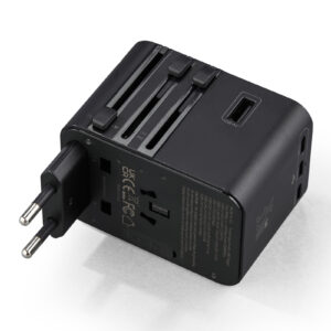 ARDIÇ SİYAH SEYAHAT ADAPTÖRÜ