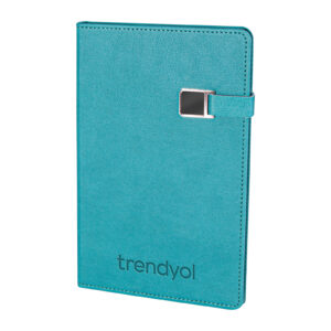 ESENBOĞA TURKUAZ TARİHSİZ DEFTER (13X21 CM)