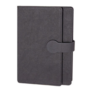 SARAY SİYAH TARİHSİZ DEFTER (15X21 CM)