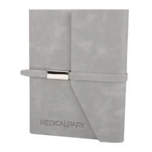 MOGAN GRİ TARİHSİZ DEFTER (15x21 CM)