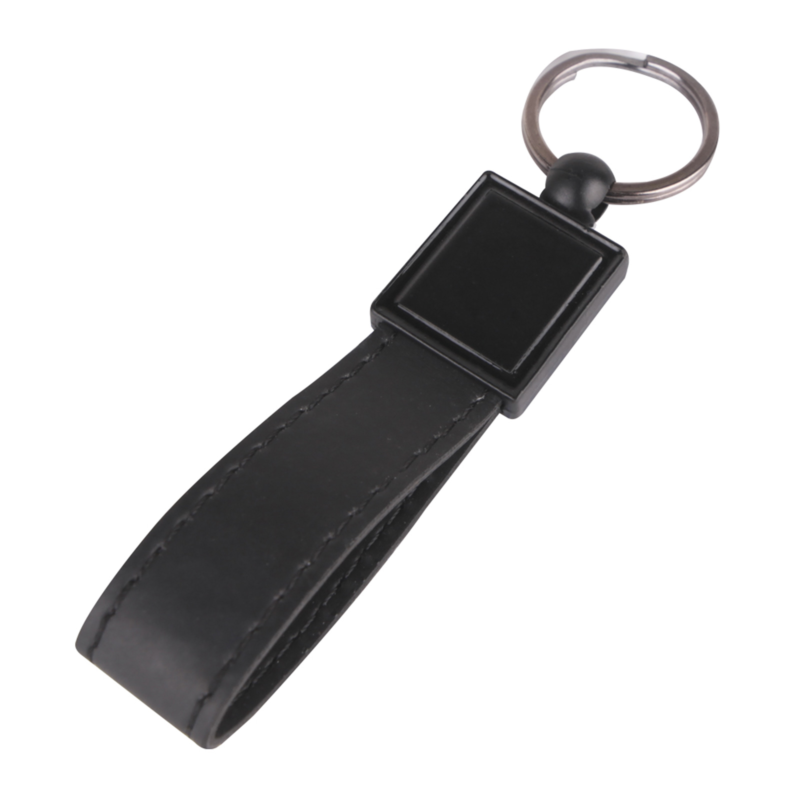 KAÇKAR SİYAH DERİ ANAHTARLIK 1 KAÇKAR SİYAH DERİ ANAHTARLIK