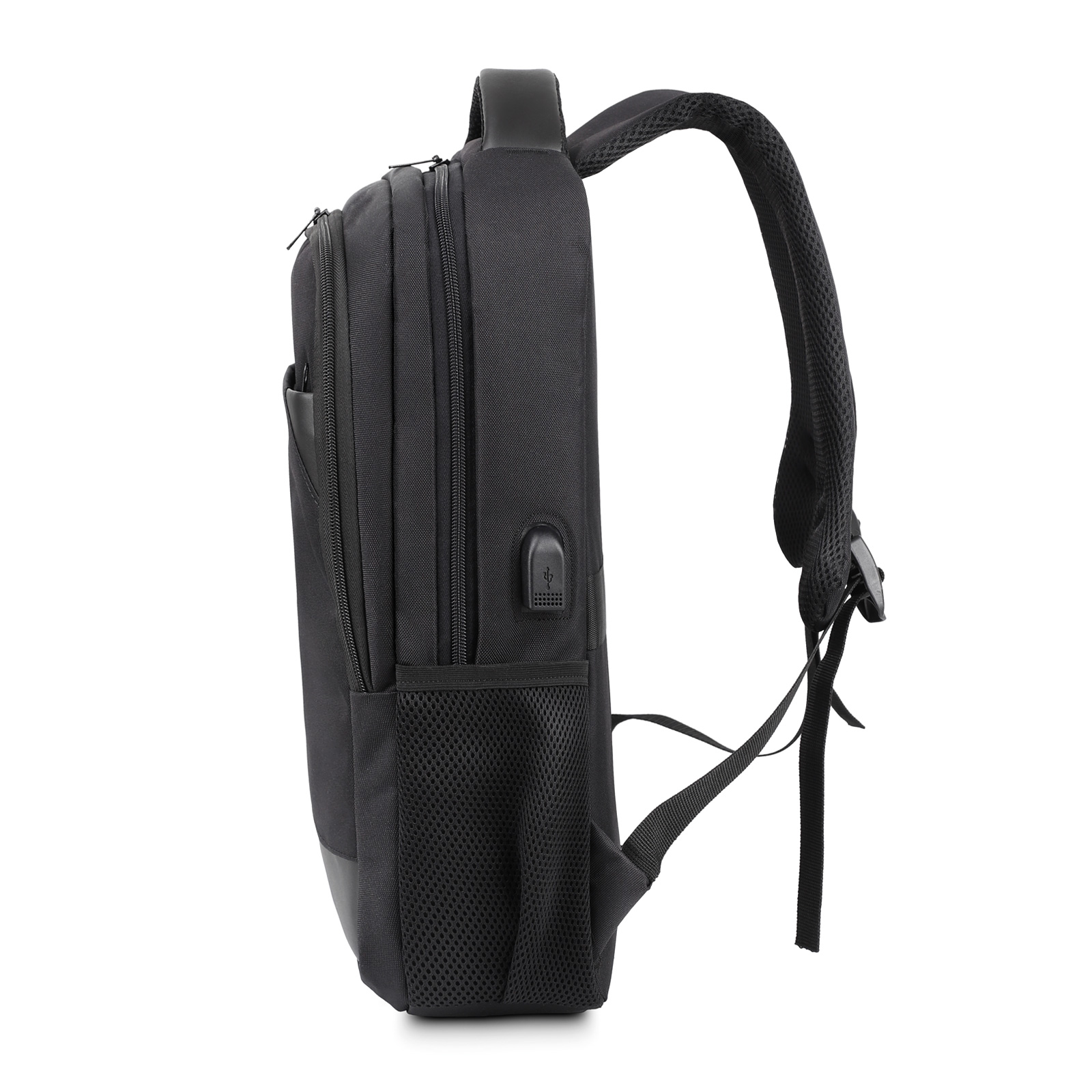 YÖRÜNGE SİYAH LAPTOP BÖLMELİ SIRT ÇANTASI 3 YÖRÜNGE SİYAH LAPTOP BÖLMELİ SIRT ÇANTASI - Görsel 3