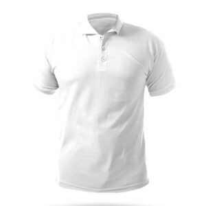 AÇELYA BEYAZ S POLO YAKA TİŞÖRT