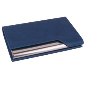 PAYİDAR LACİVERT DERİ KARTVİZİTLİK