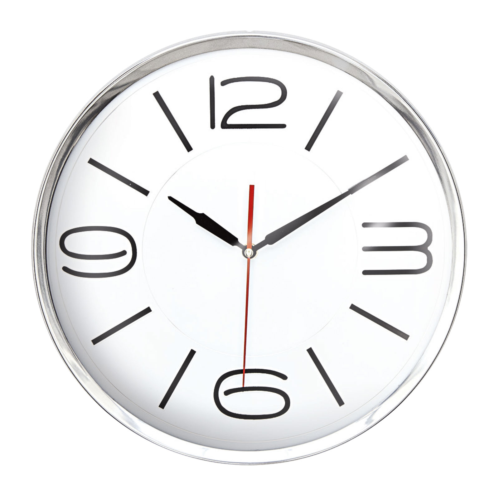 ATHENA305 BEYAZ-GÜMÜŞ METAL ÇERÇEVE DUVAR SAATİ (360 MM) 1 ATHENA305 BEYAZ-GÜMÜŞ METAL ÇERÇEVE DUVAR SAATİ (360 MM)