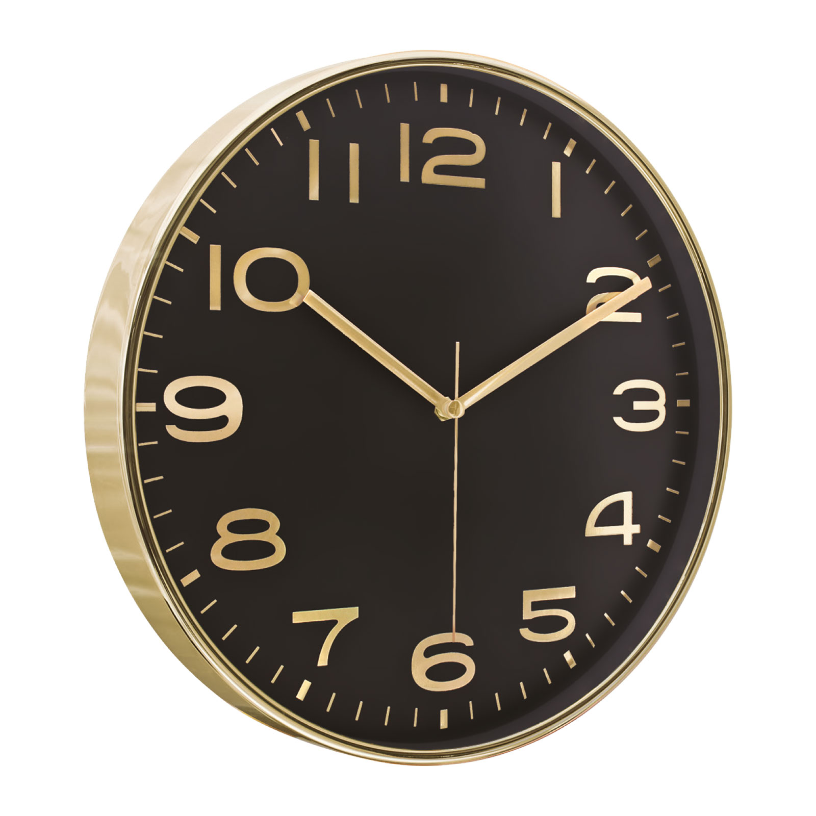 HADES406 SİYAH-ALTIN METALİZE ÇERÇEVE DUVAR SAATİ(380 MM) 1 HADES406 SİYAH-ALTIN METALİZE ÇERÇEVE DUVAR SAATİ(380 MM)