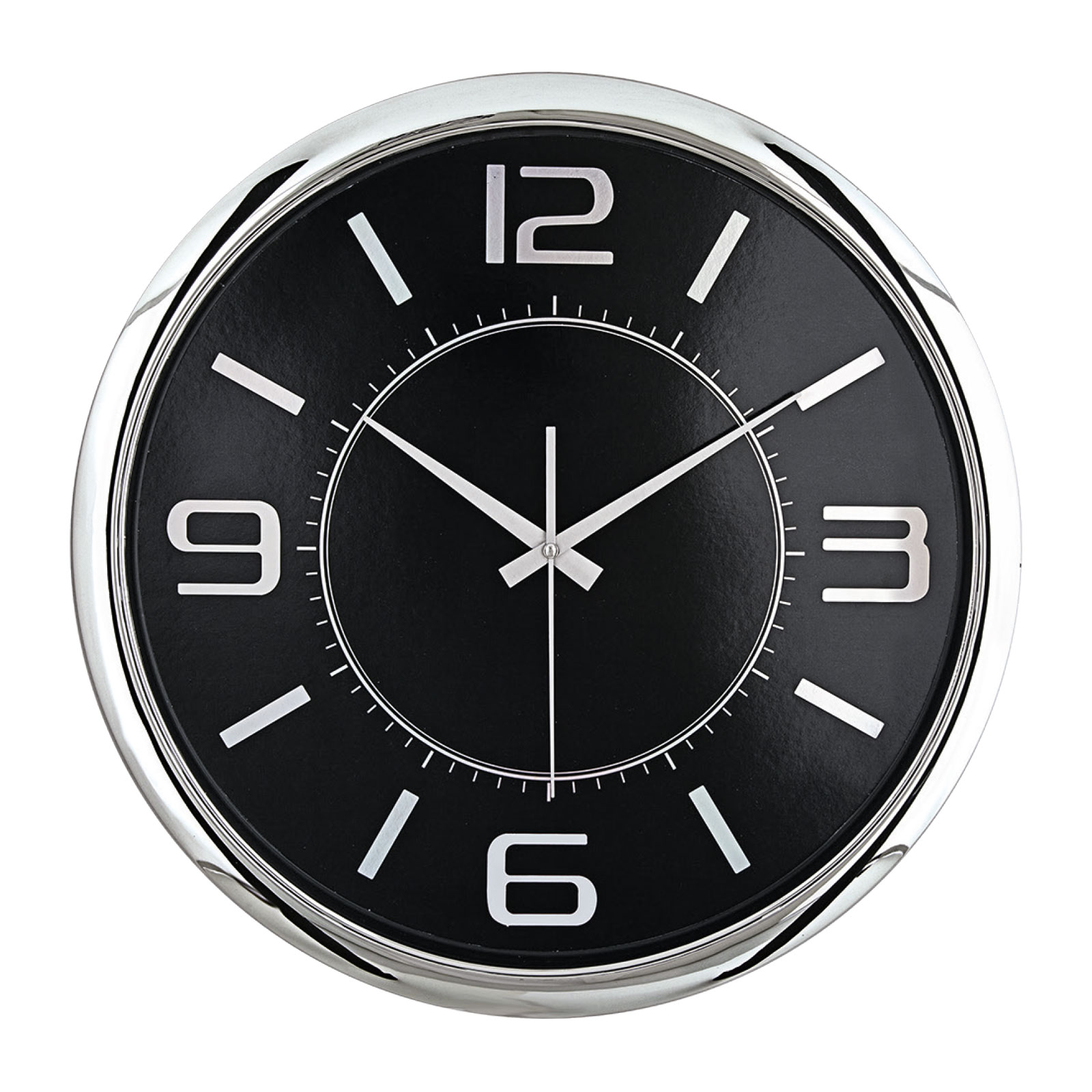 HELLEN404 SİYAH-GÜMÜŞ METALİZE ÇERÇEVE DUVAR SAATİ (420MM) 1 HELLEN404 SİYAH-GÜMÜŞ METALİZE ÇERÇEVE DUVAR SAATİ (420MM)