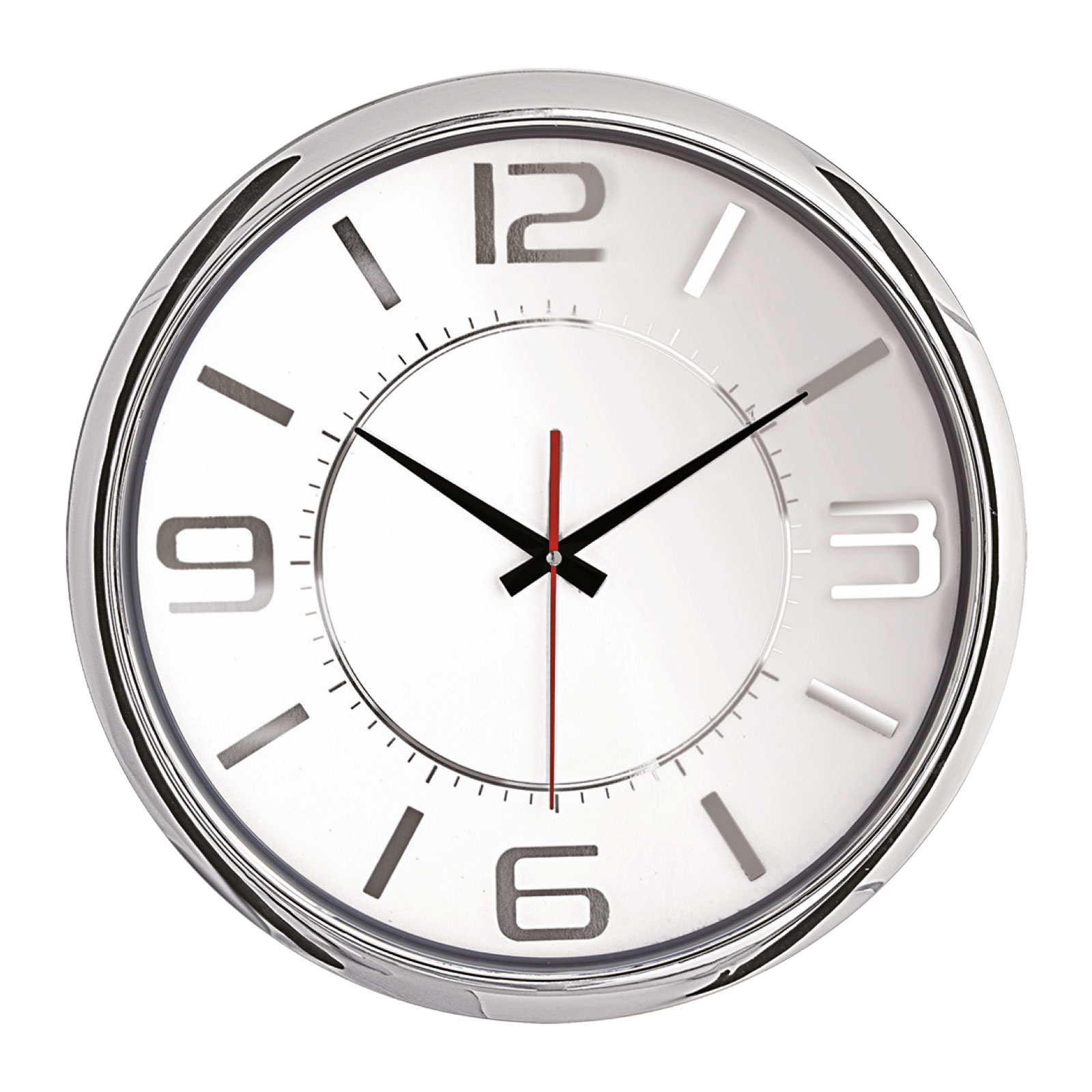 HELLEN404 BEYAZ-GÜMÜŞ METALİZE ÇERÇEVE DUVAR SAATİ (420MM) 1 HELLEN404 BEYAZ-GÜMÜŞ METALİZE ÇERÇEVE DUVAR SAATİ (420MM)