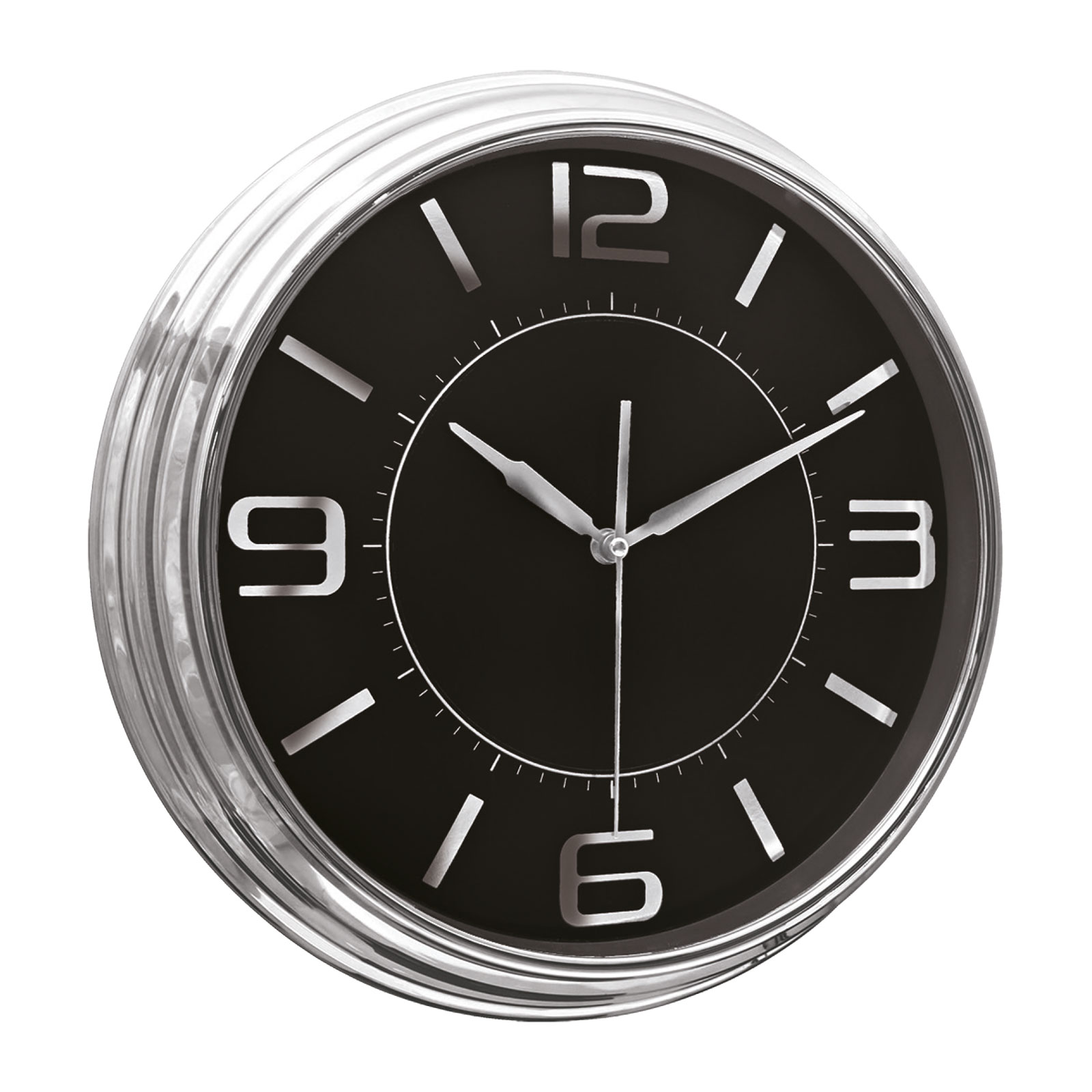 SEZAR401 SİYAH-GÜMÜŞ METALİZE ÇERÇEVE DUVAR SAATİ (380 MM) 1 SEZAR401 SİYAH-GÜMÜŞ METALİZE ÇERÇEVE DUVAR SAATİ (380 MM)