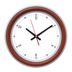 SEDNA526 AHŞAP-BEYAZ BRİSTOL KADRAN DUVAR SAATİ (480 MM)