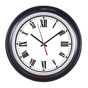 BENDİS509 SİYAH BRİSTOL KADRAN DUVAR SAATİ (400 MM)