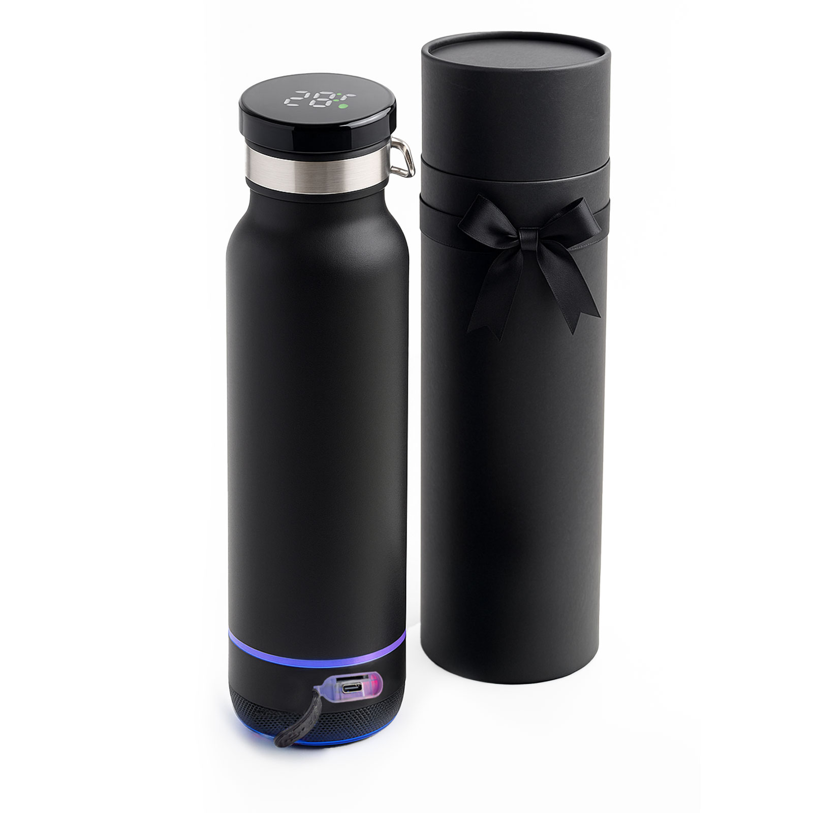 IHLARA SİYAH 650 ML DERECELİ HOPARLÖRLÜ TERMOS 1 IHLARA SİYAH 650 ML DERECELİ HOPARLÖRLÜ TERMOS