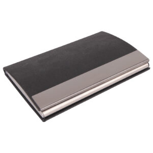 NAZENDE SİYAH DERİ KARTVİZİTLİK