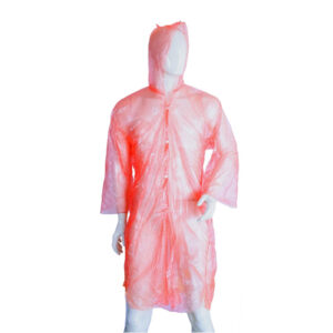 TEK KULLANIMLIK KIRMIZI XL YAĞMURLUK