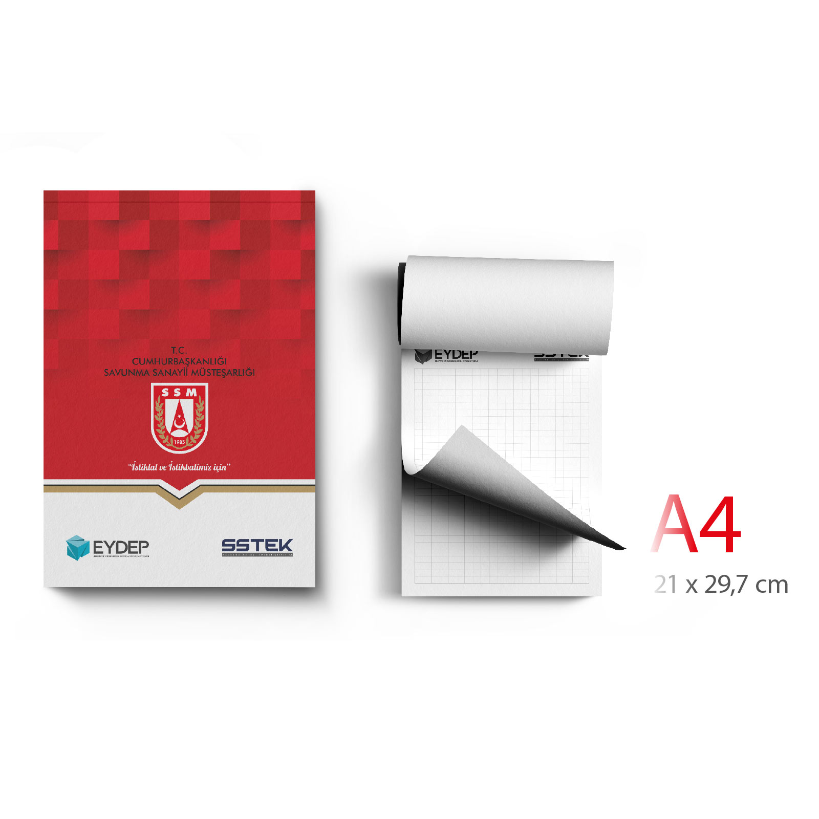 ALA-52 KAPAK GEÇMELİ A4 BLOKNOT 1 ALA-52 KAPAK GEÇMELİ A4 BLOKNOT